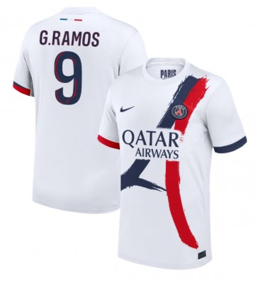 Paris Saint-Germain Goncalo Ramos #9 Udebanetrøje 2024-25 Kort ærmer